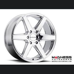 Jeep Custom Wheels (1) - Raceline - 156C - 18"x8" - Surge Chrome